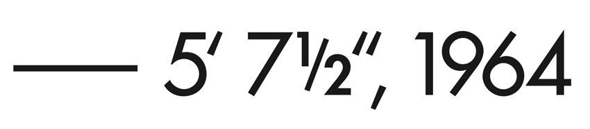 ____ 5’  71/2”