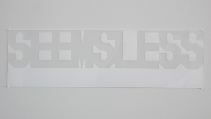 SEEMSLESS (Perspex version)